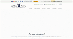 Desktop Screenshot of conejo-negro.com